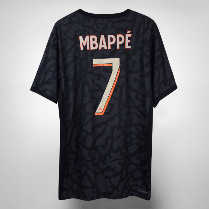 2023-2024 Paris Saint-Germain (PSG) Player Spec Third Shirt #7 Kylian Mbappe - Marketplace