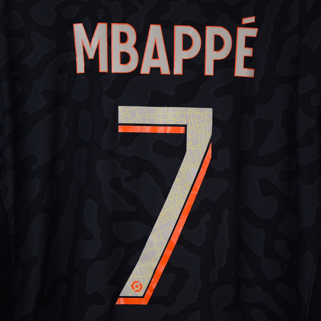2023-2024 Paris Saint-Germain (PSG) Player Spec Third Shirt #7 Kylian Mbappe - Marketplace