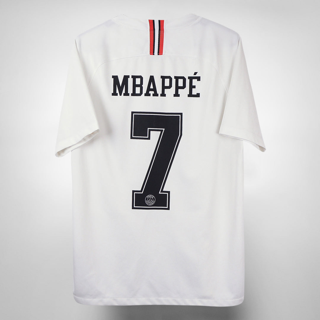 2018-2019 Paris Saint-Germain (PSG) Fourth Champions League Shirt #7 Kylian Mbappe - Marketplace