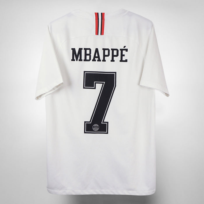 2018-2019 Paris Saint-Germain (PSG) Fourth Champions League Shirt #7 Kylian Mbappe - Marketplace