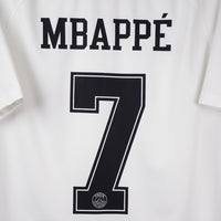 2018-2019 Paris Saint-Germain (PSG) Fourth Champions League Shirt #7 Kylian Mbappe - Marketplace