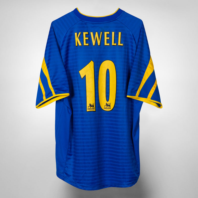 2001-2002 Leeds United Nike Away Shirt #10 Kewell - Marketplace