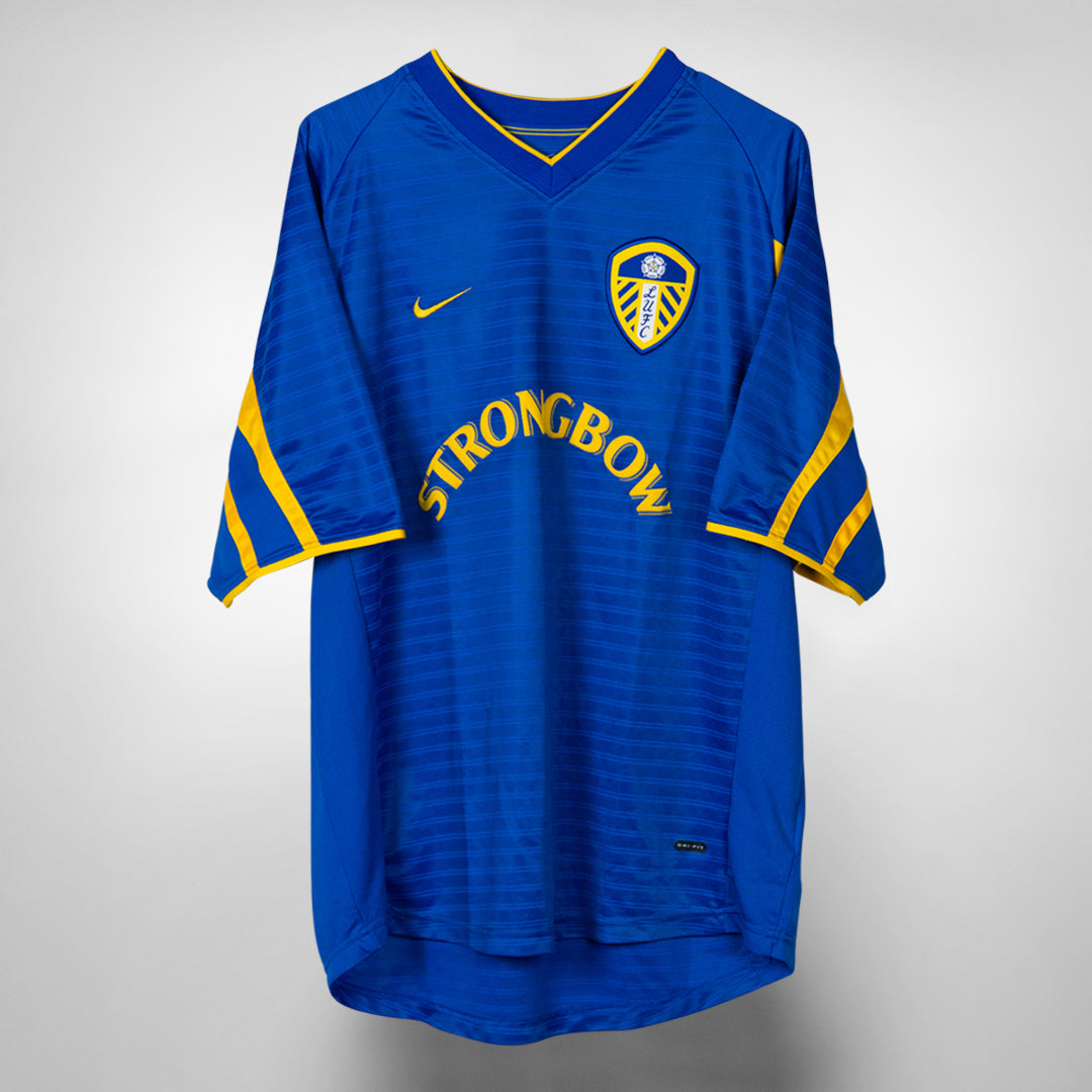 2001-2002 Leeds United Nike Away Shirt #10 Kewell