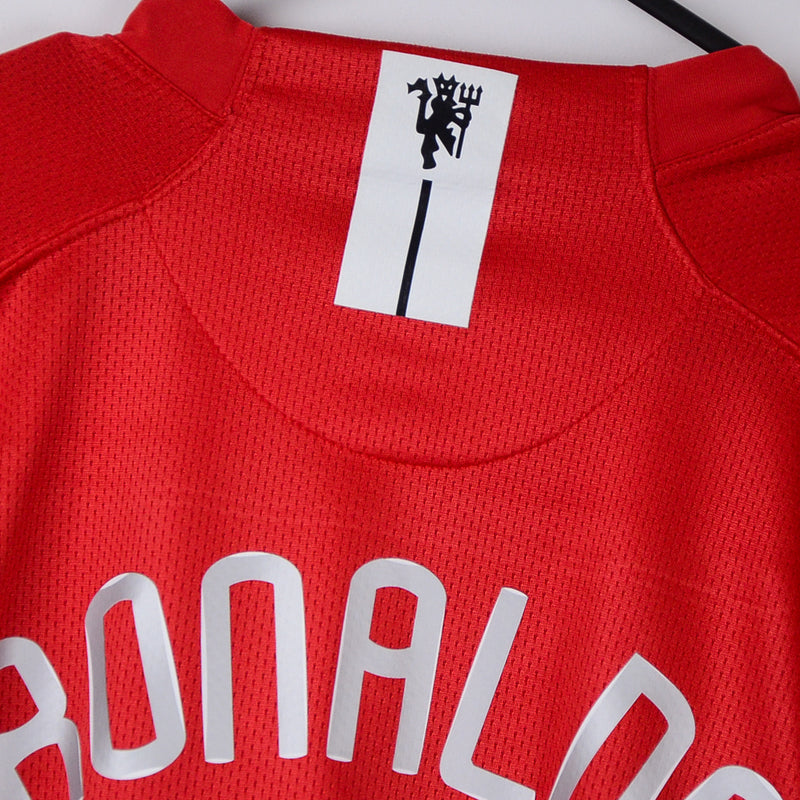 2007-2009 Manchester United Nike Long Sleeve Home Shirt #7 Cristiano Ronaldo - Marketplace