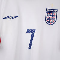 2005-2007 England Umbro Home Shirt #7 David Beckham - Marketplace