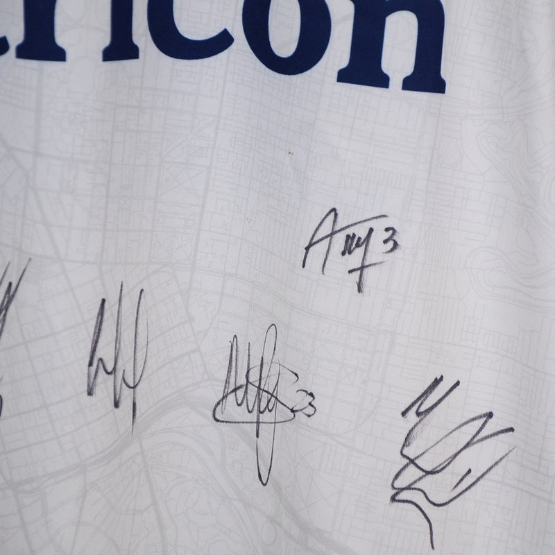 2020-2021 Melbourne Victory Adidas Team Signed Away Shirt - Marketplace