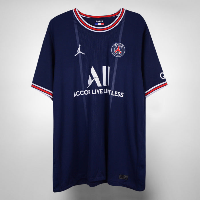 2021-2022 Paris Saint Germain (PSG) Nike Home Shirt #25 Nuno Mendes - Marketplace