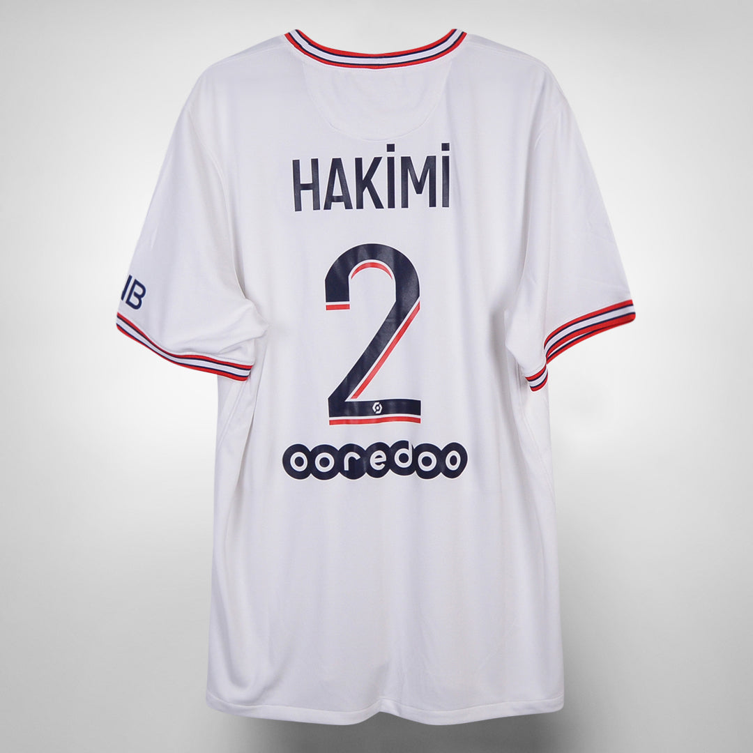 2021-2022 Paris Saint Germain (PSG) Nike Away Shirt #2 Achraf Hakimi - Marketplace