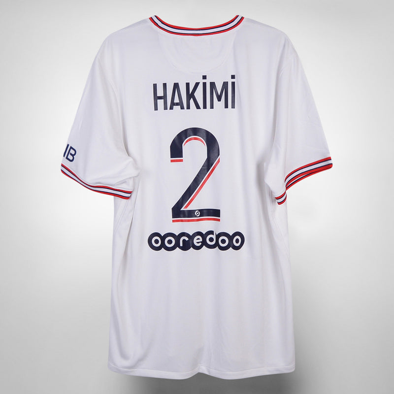 2021-2022 Paris Saint Germain (PSG) Nike Away Shirt #2 Achraf Hakimi - Marketplace