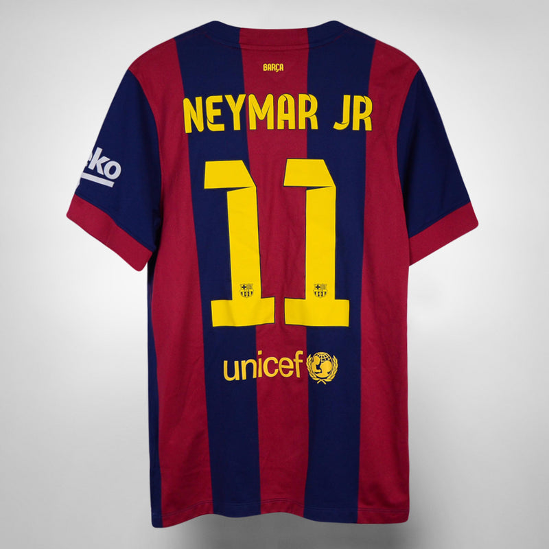 2014-2015 Barcelona Nike Home Shirt #11 Neymar Jr - Marketplace