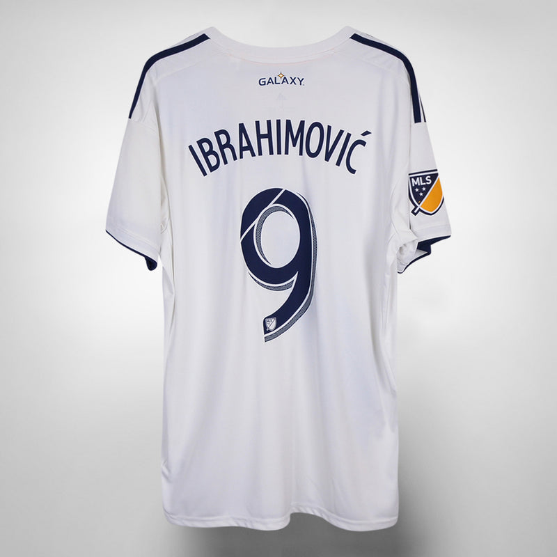 2018-2019 Los Angeles Galaxy Adidas Home Shirt #9 Zlatan Ibrahimovic - Marketplace
