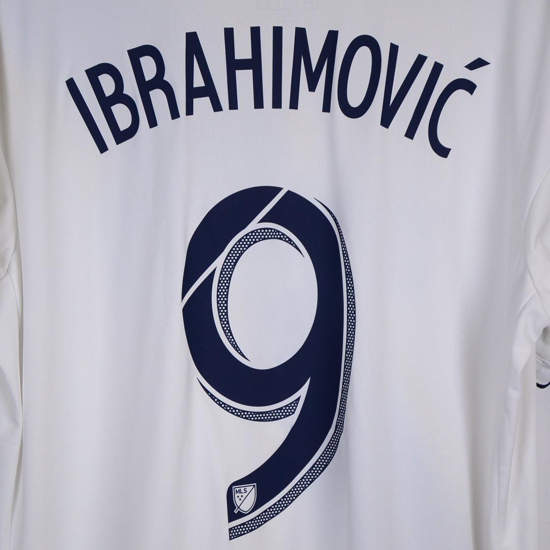 2018-2019 Los Angeles Galaxy Adidas Home Shirt #9 Zlatan Ibrahimovic - Marketplace