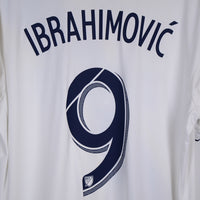 2018-2019 Los Angeles Galaxy Adidas Home Shirt #9 Zlatan Ibrahimovic - Marketplace