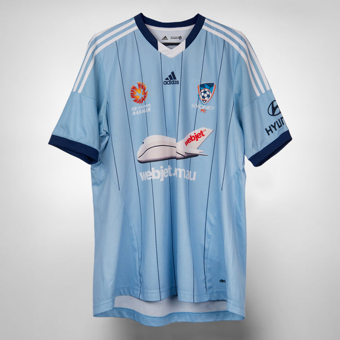 2014-2015 Sydney FC Adidas Home Shirt #10 Del Piero