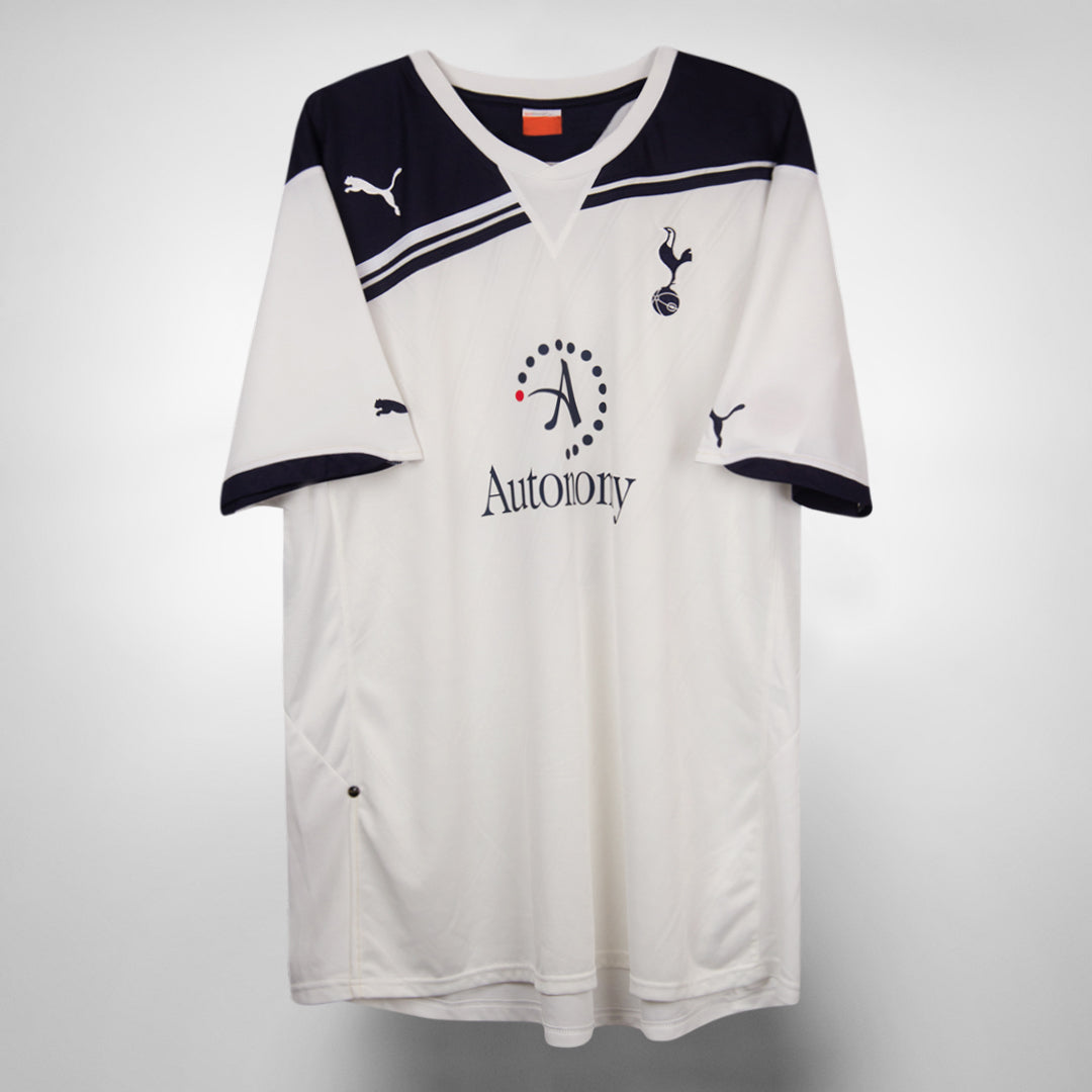2010-2011 Tottenham Hotspur Puma Home Shirt #3 Gareth Bale