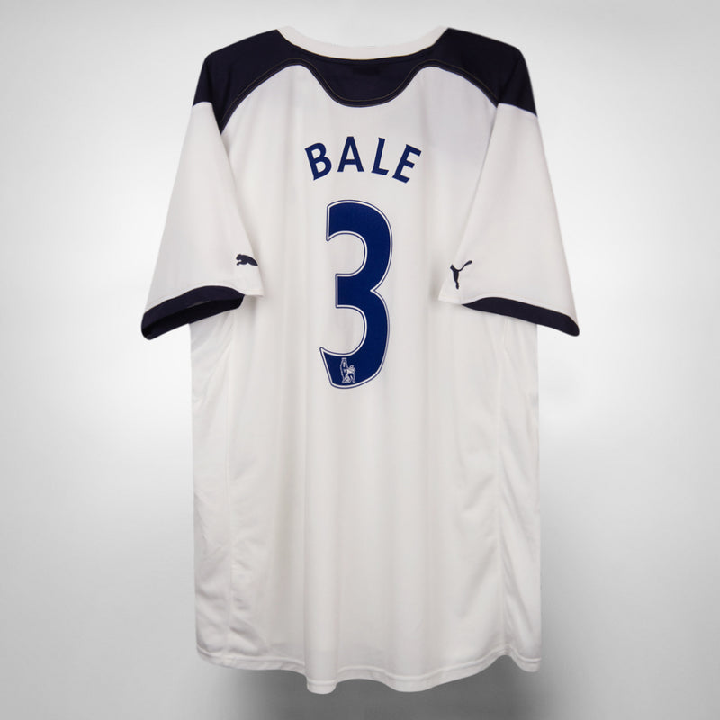 2010-2011 Tottenham Hotspur Puma Home Shirt #3 Gareth Bale