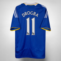 2008-2009 Chelsea Adidas Home Shirt #11 Didier Drogba