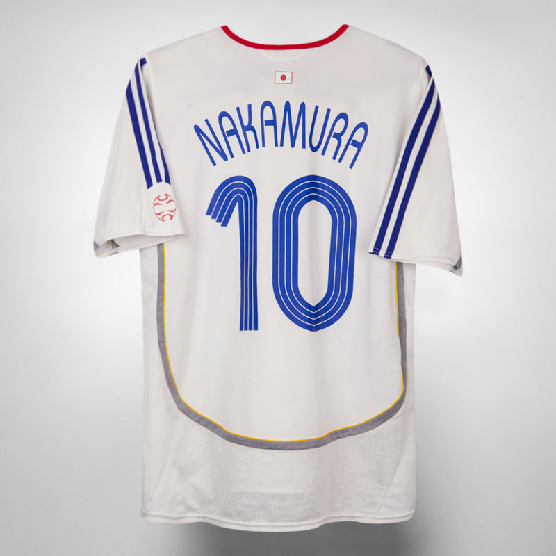 2006-2008 Japan Adidas Away Shirt #10 Nakamura
