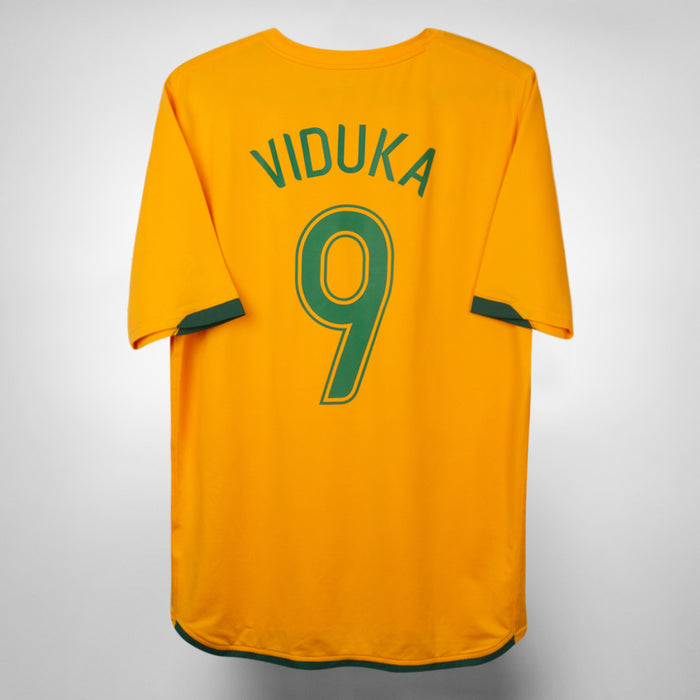 2006-2007 Australia Socceroos Nike Home Shirt #9 Mark Viduka