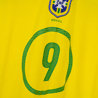 2004-2006 Brazil Nike Home Shirt #9 Ronaldo