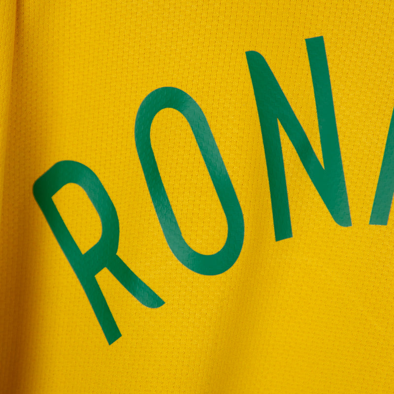 2006-2008 Brazil Nike Home Shirt #10 Ronaldinho
