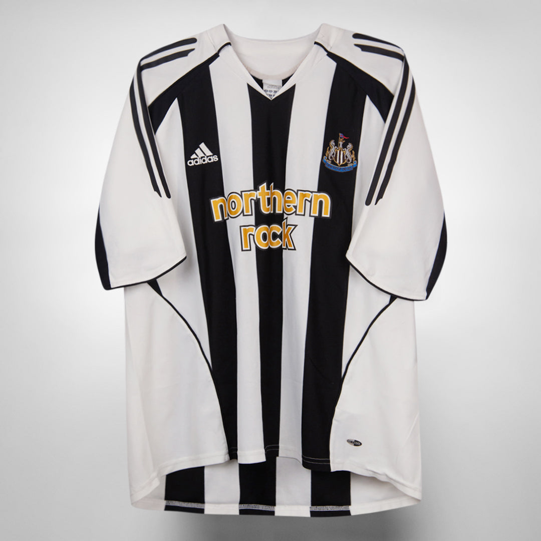 2005-2007 Newcastle United Adidas Home Shirt #9 Alan Shearer