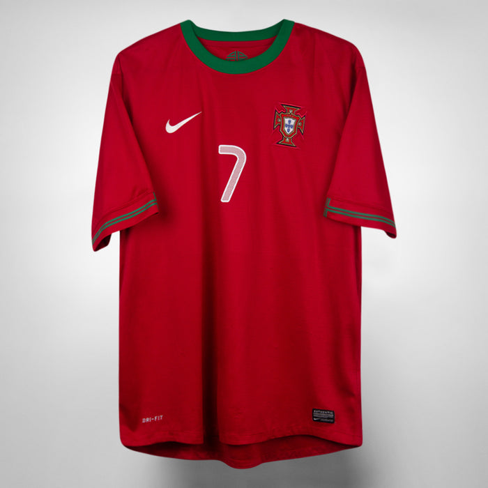2012-2014 Portugal Nike Home Shirt #7 Cristiano Ronaldo