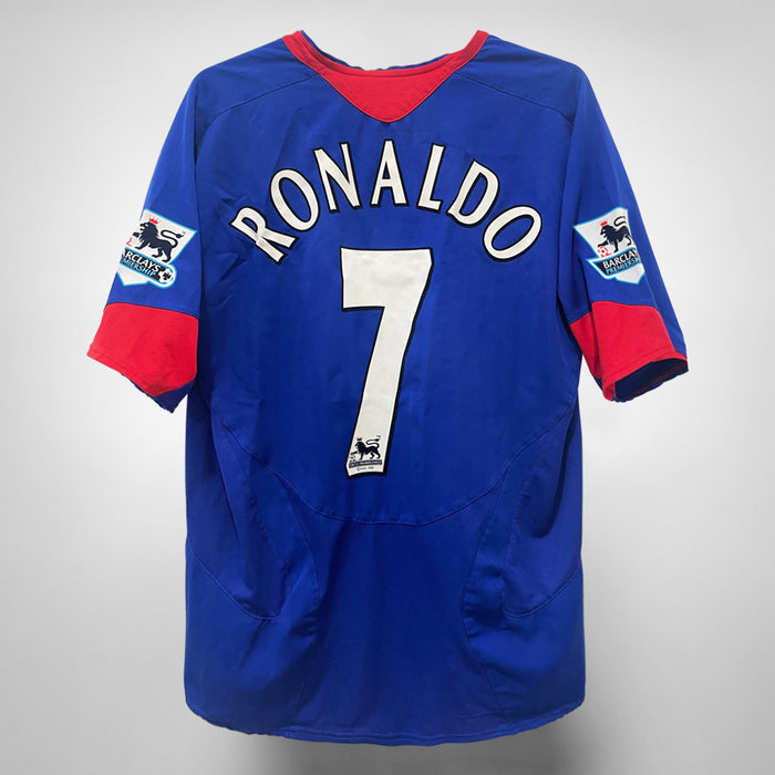 2005-2006 Manchester United Nike Away Shirt #7 Cristiano Ronaldo - Marketplace