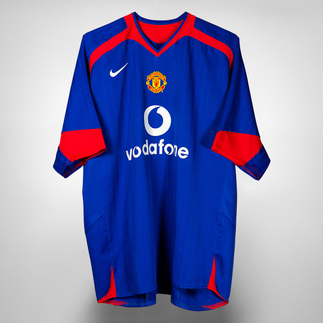 2005-2006 Manchester United Nike Away Shirt #10 Ruud van