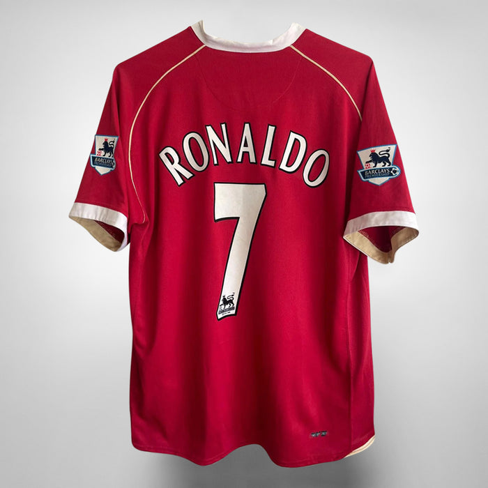 2006-2007 Manchester United Nike Home Shirt #7 Cristiano Ronaldo - Marketplace