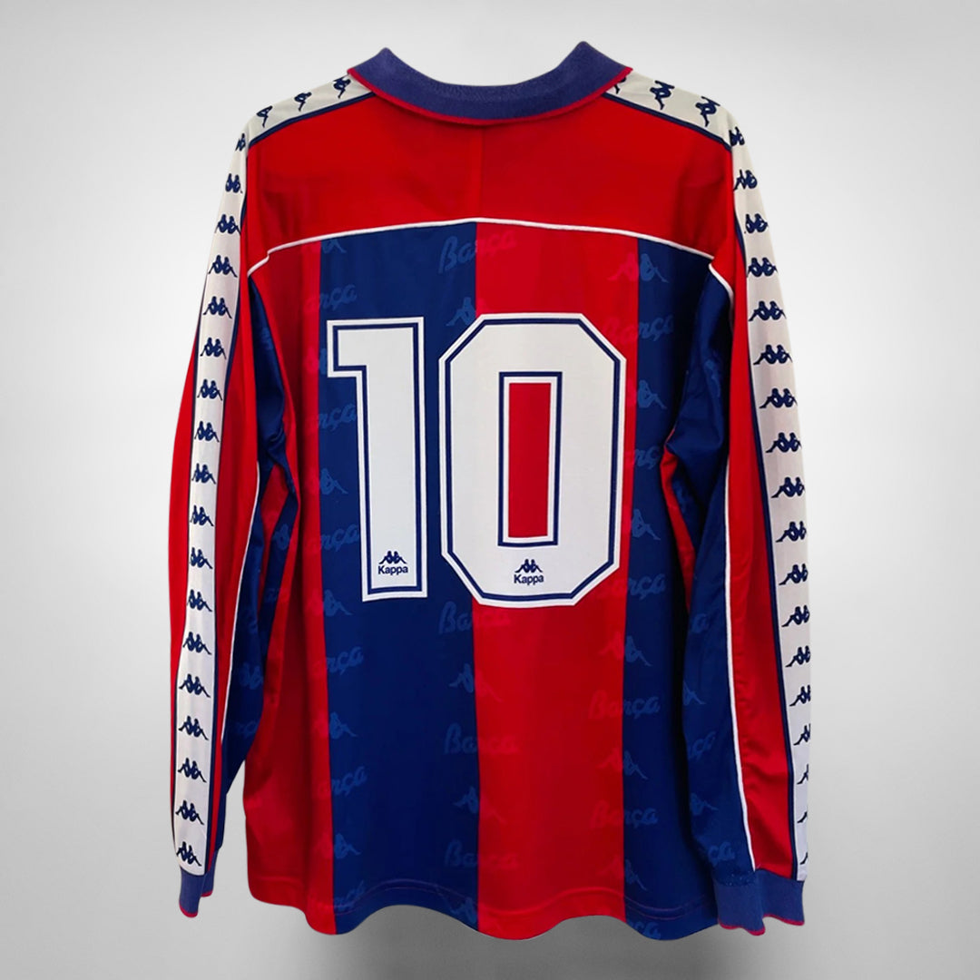 1992-1995 Barcelona Kappa Home Shirt #10 Romario - Marketplace