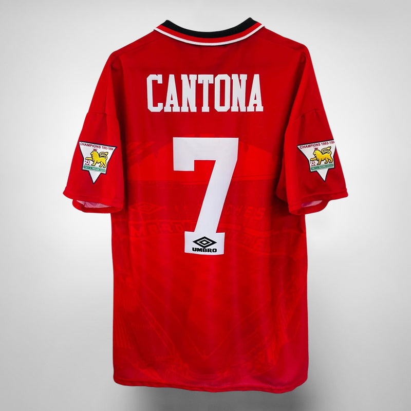 1994-1996 Manchester United Umbro Home Shirt #7 Eric Cantona - Marketplace