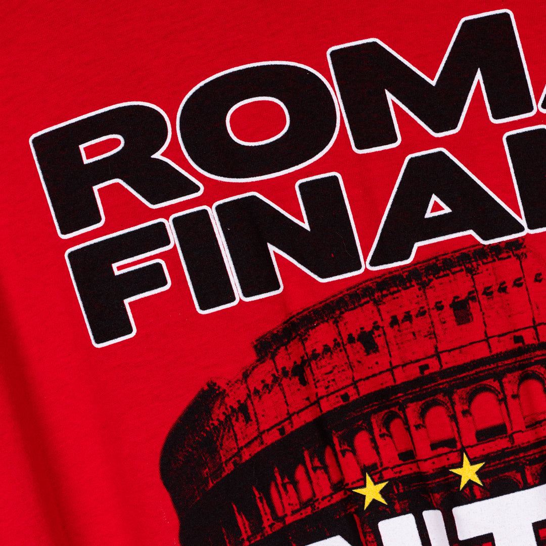 2008-2009 Manchester United Roma Finale UCL T-Shirt