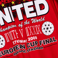 2008-2009 Manchester United Roma Finale UCL T-Shirt
