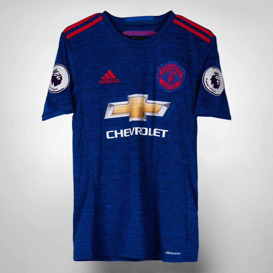 2016-2017 Manchester United Adidas Away Shirt #8 Juan Mata