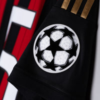 2013-2014 AC Milan Adidas UCL Home Shirt #45 Mario Balotelli