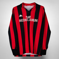 1987-1988 AC Milan Kappa Long Sleeve Home Shirt #14