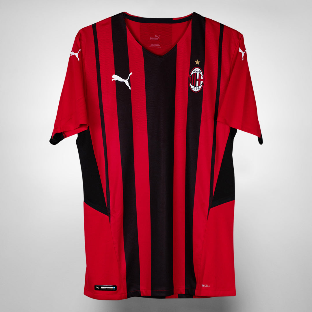 2021-2022 AC Milan Puma Player Spec Home Shirt