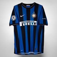 2009-2010 Inter Milan Nike Home Shirt #10 Sneijder