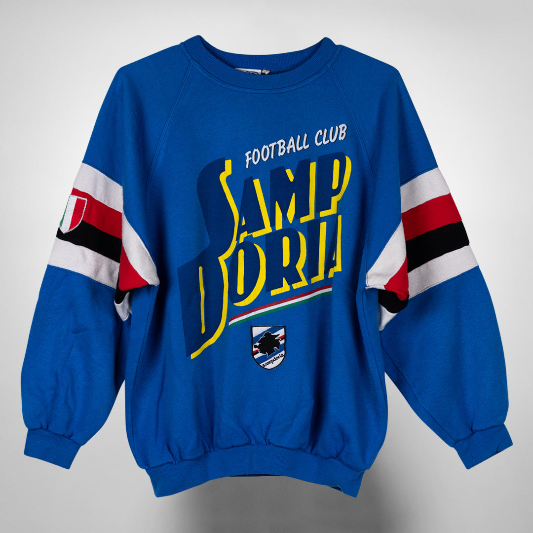 1990-1991 Sampdoria Le Felpe Dei Grande Club Jumper