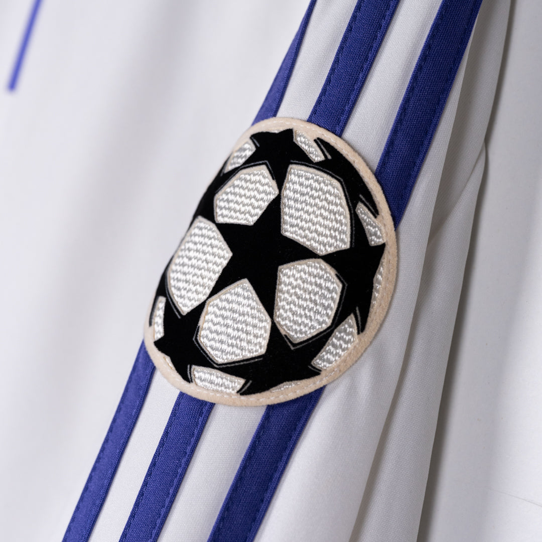 2007-2008 Real Madrid Adidas Long Sleeve Home Shirt #11 Arjen Robben