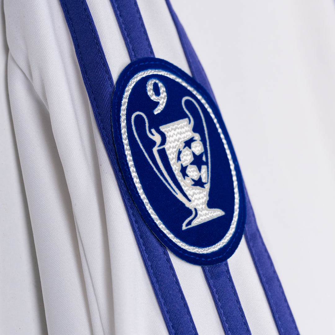 2007-2008 Real Madrid Adidas Long Sleeve Home Shirt #11 Arjen Robben