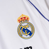 2007-2008 Real Madrid Adidas Long Sleeve Home Shirt #11 Arjen Robben