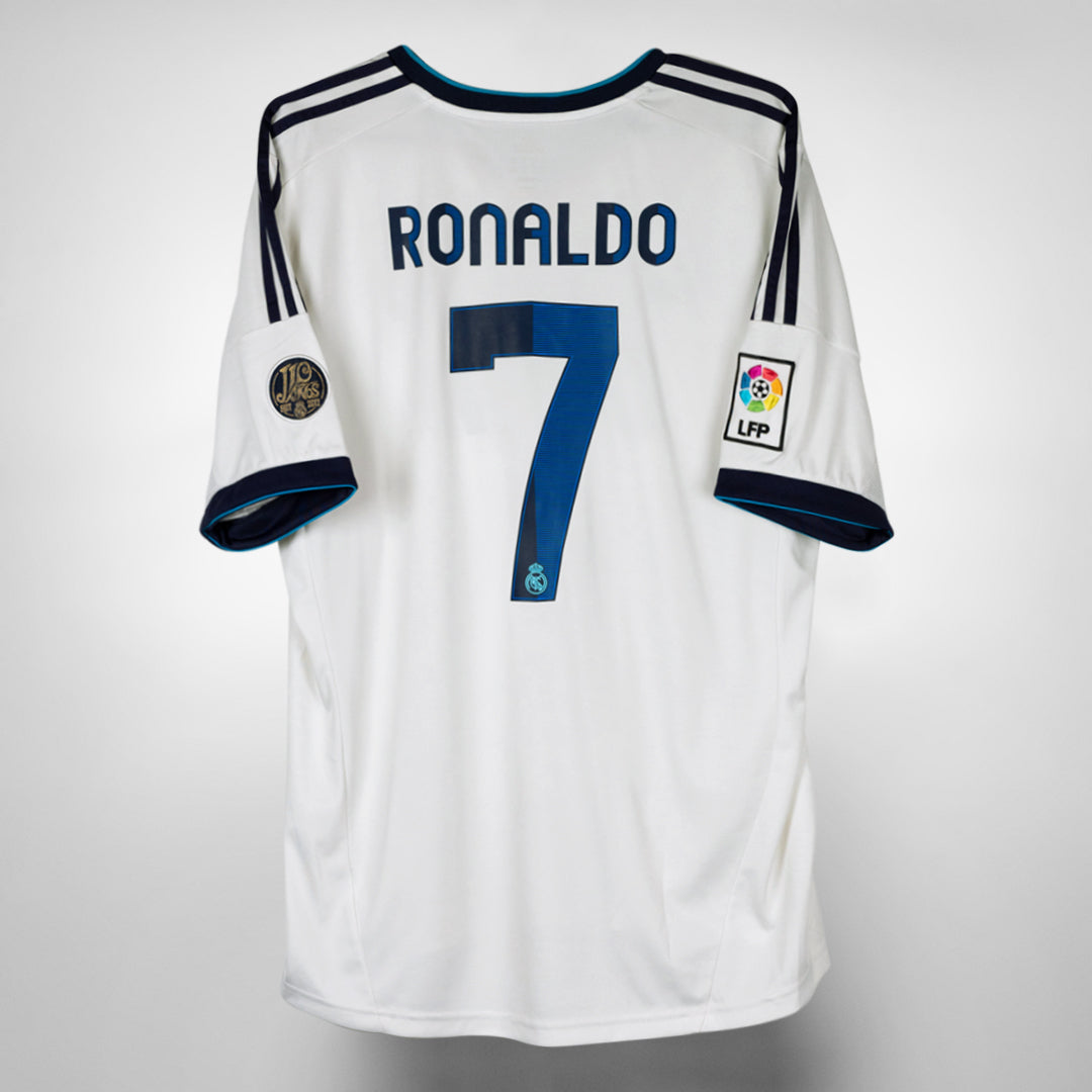 2012-2013 Real Madrid Adidas Home Shirt #7 Cristiano Ronaldo