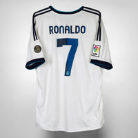 2012-2013 Real Madrid Adidas Home Shirt #7 Cristiano Ronaldo