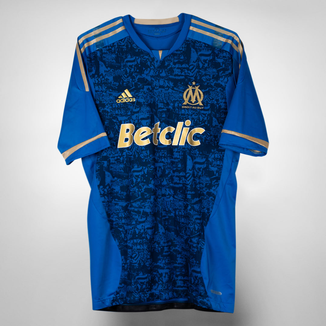 2011-2012 Marseille Adidas Player Spec Away Shirt