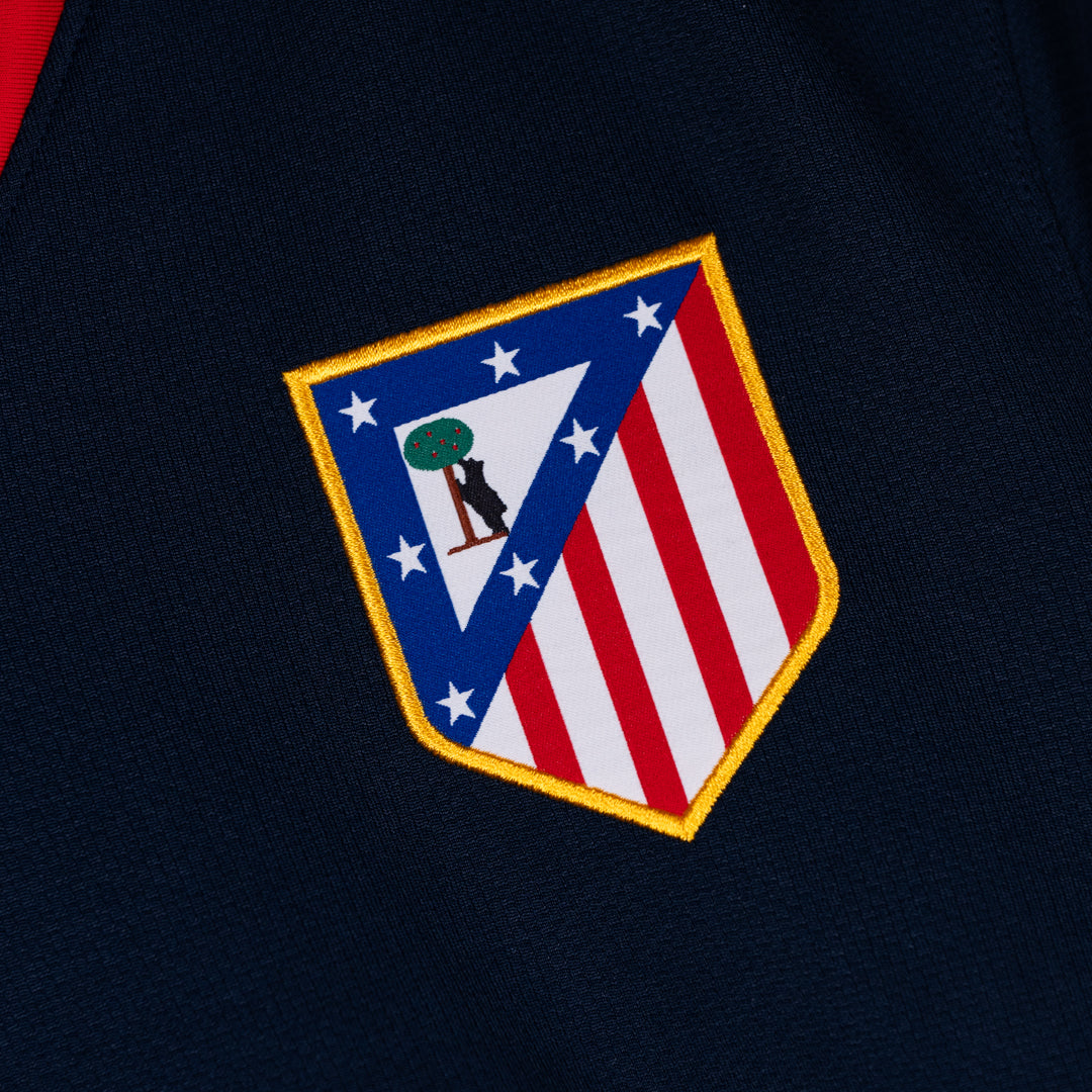 2009-2010 Atletico Madrid Nike Long Sleeve Player Spec Away Shirt #10 Kun Aguero