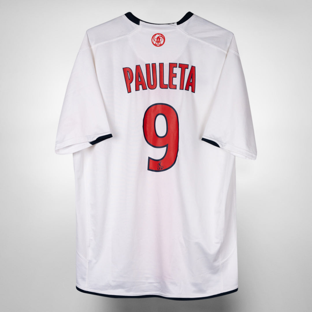 2007-2008 Paris Saint Germain Nike Away Shirt #9 Pauleta
