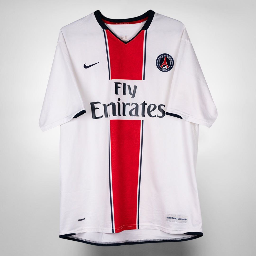 2007-2008 Paris Saint Germain Nike Away Shirt #9 Pauleta