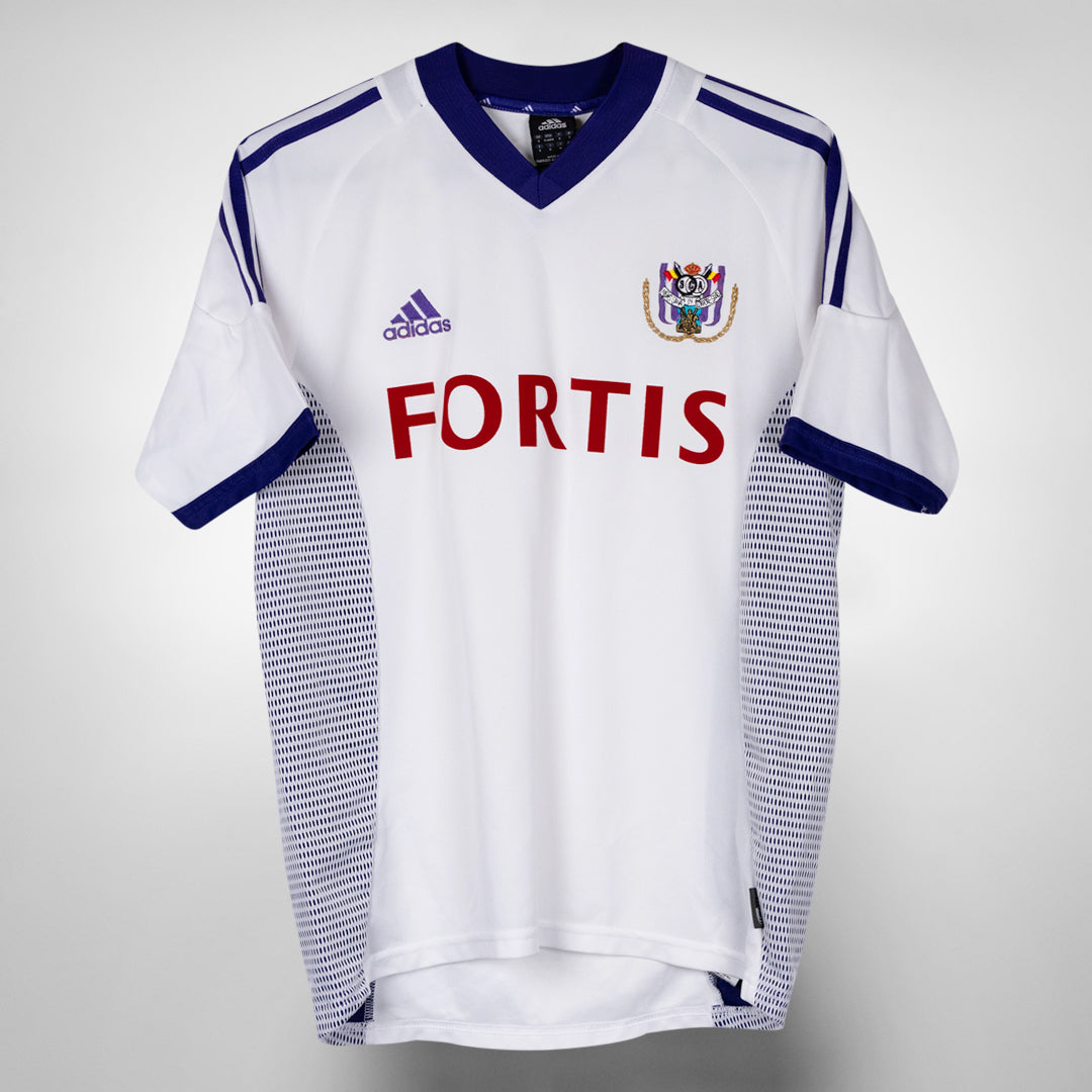 2002-2003 RSC Anderlecht Adidas Home Shirt